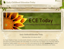 Tablet Screenshot of ecetoday.com